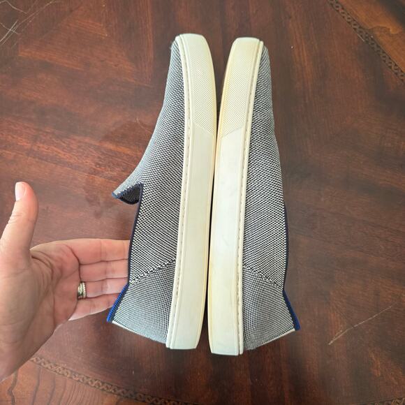 Rothy's The Slip On Anchor Knit Fabric Casual Low Top Sneakers Women’s US‎ 9.5 - Picture 9 of 10